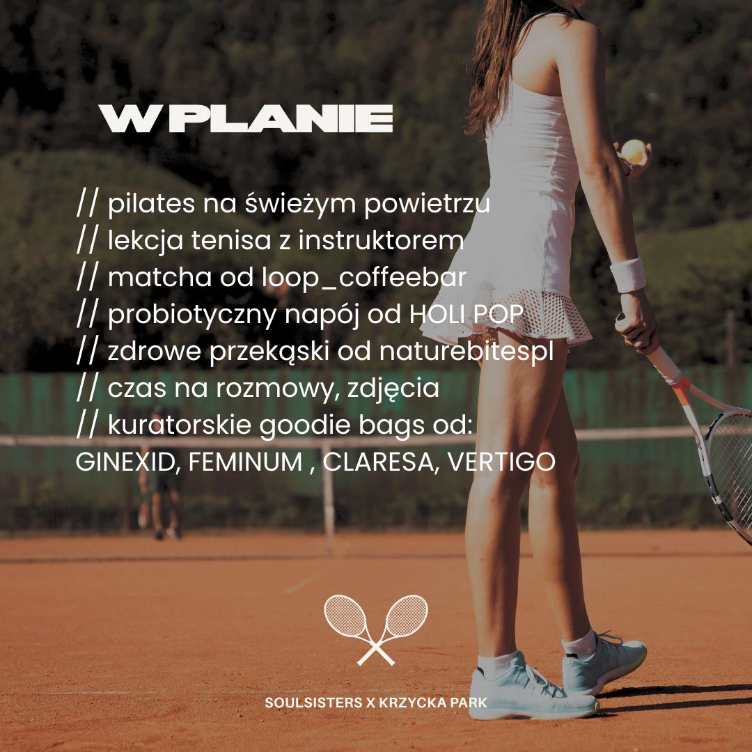 15.08 WELLNESS CLUB: Pilates & Tennis w Krzycka Park - obrazek 4
